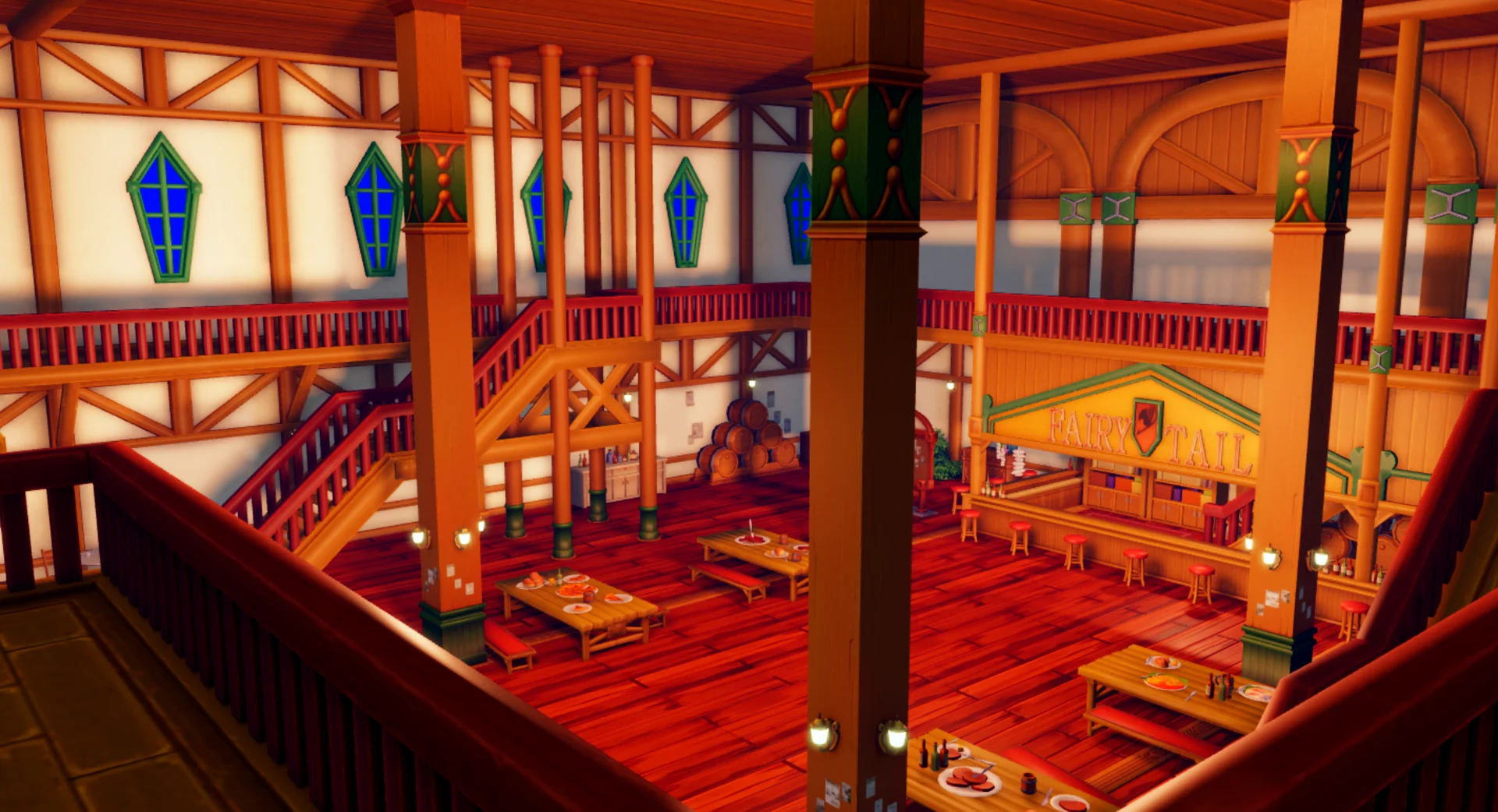 Fairy Tail Guild Hall — Maps for Roblox | Forja